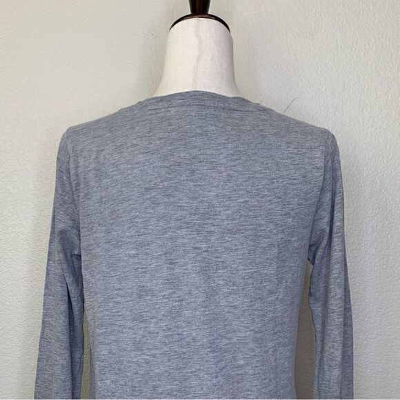 Life is Good Women’s Gray “Start Me Up” Long Sleeves Pullover Top - Picture 9 of 13